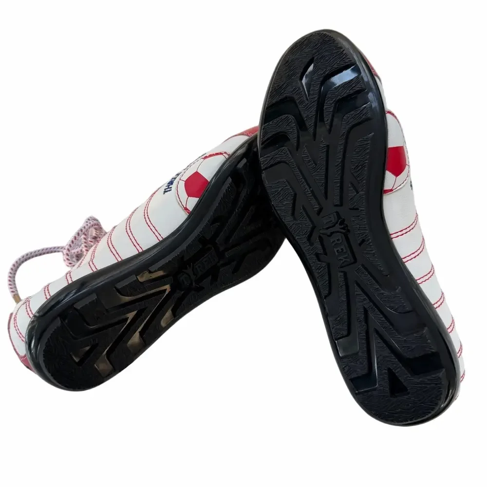 Tyrek FIFA Soccer Shoes Size 2.5 England 2014 Brazil World Cup Youth NEW Leather